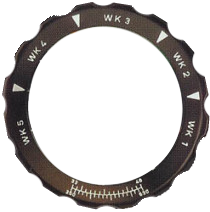 Grokinsky-variable camber flap ring 57 mm engraved